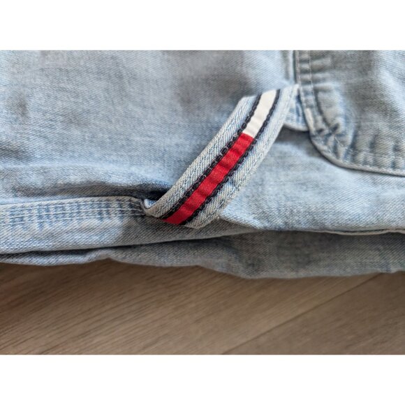 Tommy Hilfiger Womens Light Wash Denim Jeans Size 10 Cotton Casual Straight-Leg - Picture 5 of 6